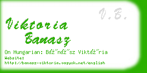 viktoria banasz business card